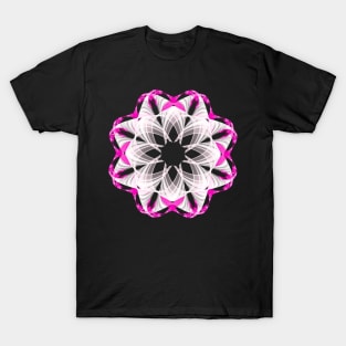 Pink and white mandala T-Shirt